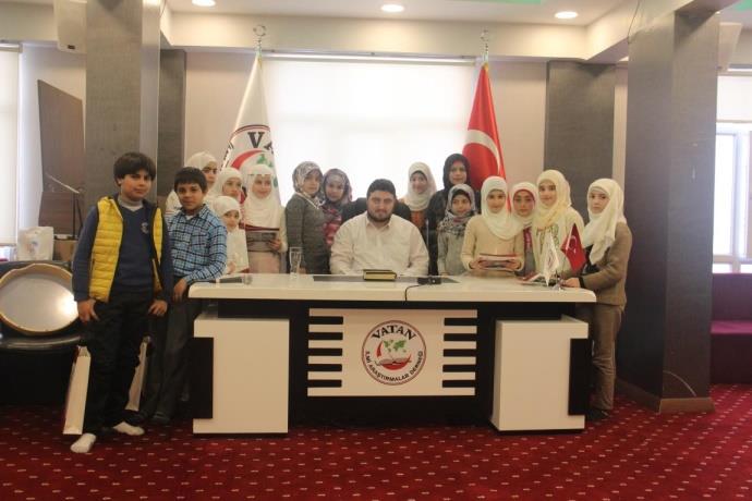 Suriyeli Öğrencilerimiz Arasında Eğitici Yarışma
